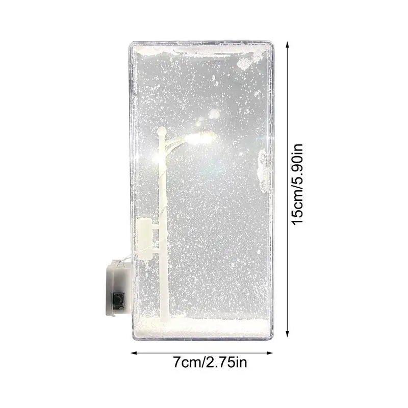 Snow Scene Night Light Night Street Lamp