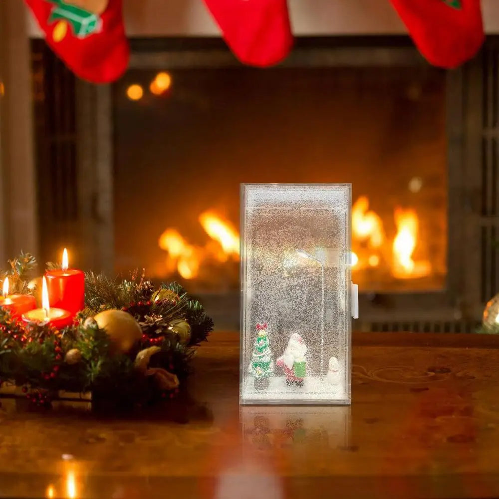 Snow Scene Night Light Night Street Lamp