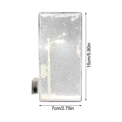 Snow Scene Night Light Night Street Lamp