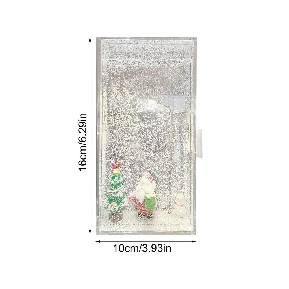 Snow Scene Night Light Night Street Lamp