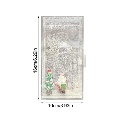 Snow Scene Night Light Night Street Lamp